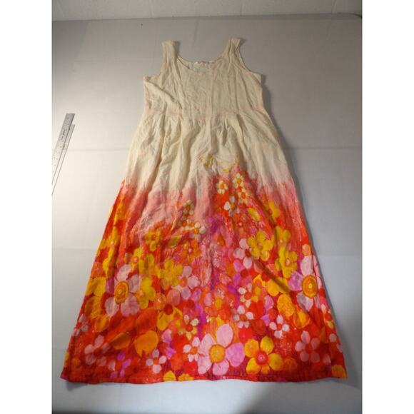 Jams World 50 Years Medium Maxi Dress Floral Feminine Soft Pink Sundaisy - Picture 5 of 15